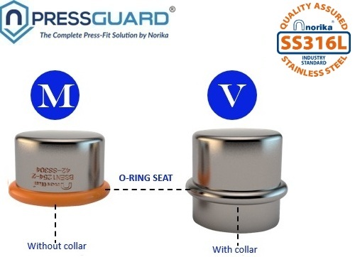 Mengenai Press Fit Fittings M-Profile & V-Profile